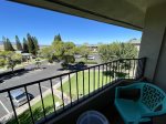 Peek a Boo ocean view from upper guest room lanai.